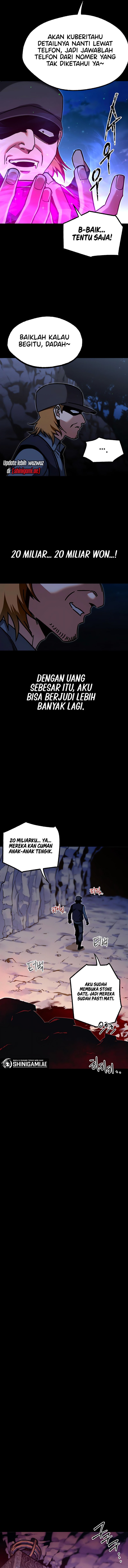 Halaman 16 dari I Took over The Academy With a Single Sashimi Knife Chapter 31