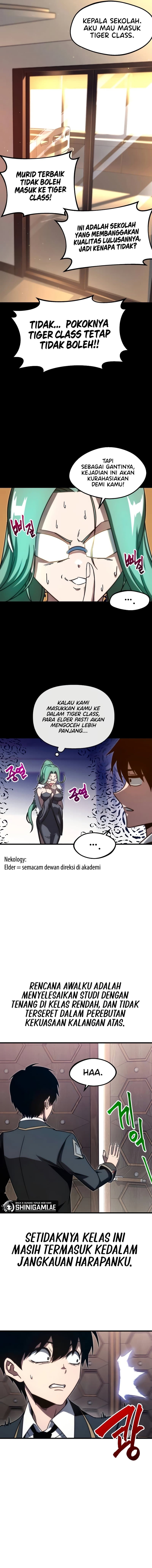 Halaman 10 dari I Took over The Academy With a Single Sashimi Knife Chapter 4