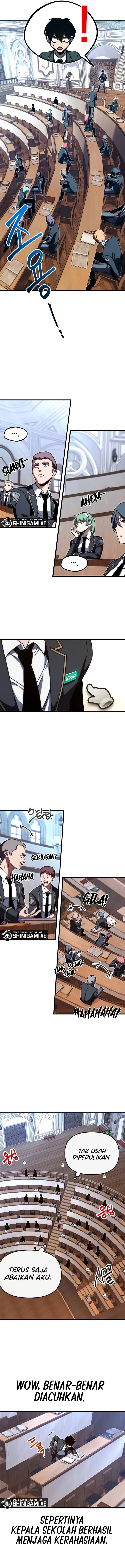 Halaman 11 dari I Took over The Academy With a Single Sashimi Knife Chapter 4
