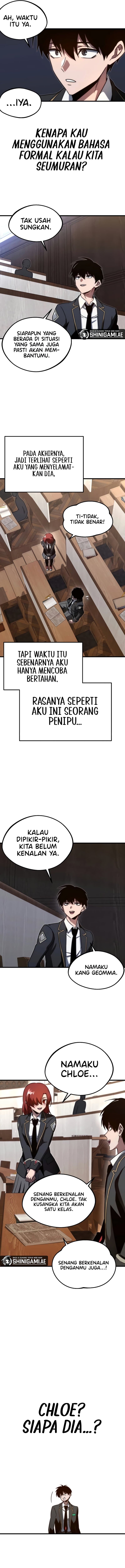 Halaman 13 dari I Took over The Academy With a Single Sashimi Knife Chapter 4