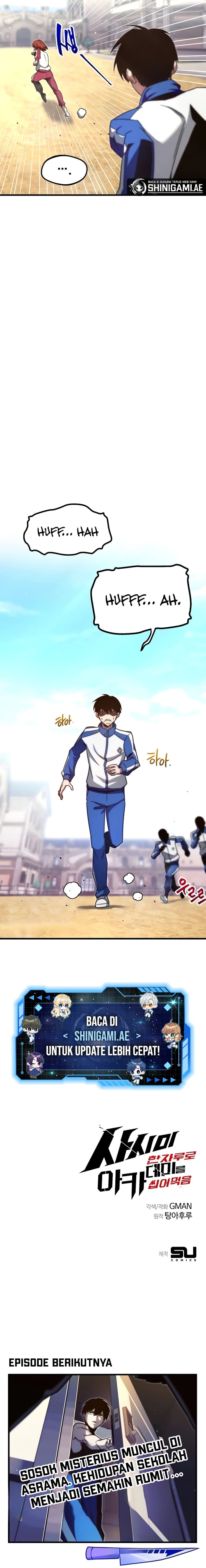 Halaman 20 dari I Took over The Academy With a Single Sashimi Knife Chapter 4