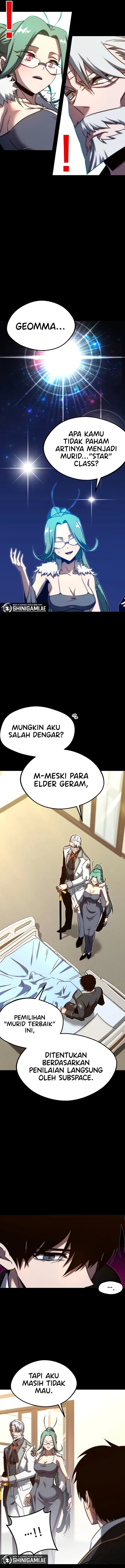 Halaman 3 dari I Took over The Academy With a Single Sashimi Knife Chapter 4