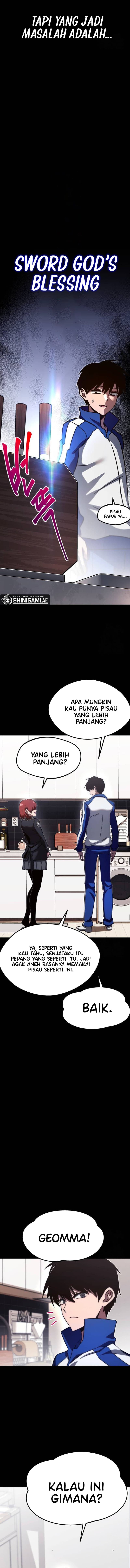 Halaman 12 dari I Took over The Academy With a Single Sashimi Knife Chapter 5