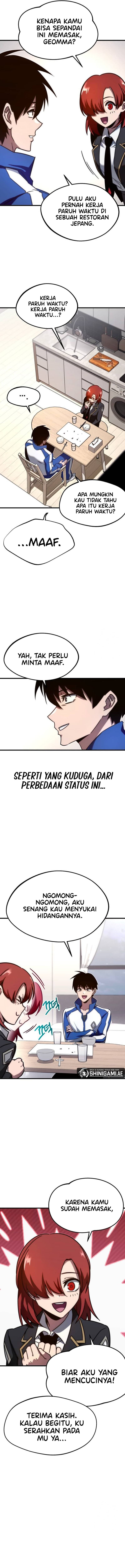 Halaman 15 dari I Took over The Academy With a Single Sashimi Knife Chapter 5