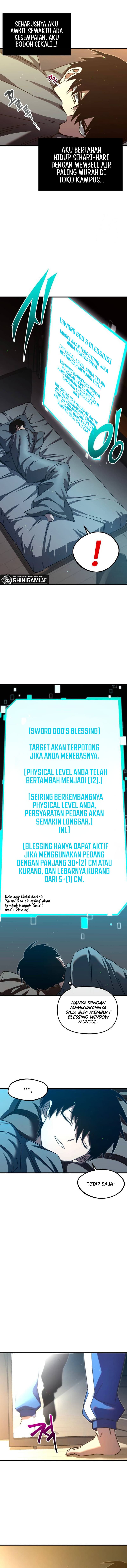 Halaman 6 dari I Took over The Academy With a Single Sashimi Knife Chapter 5
