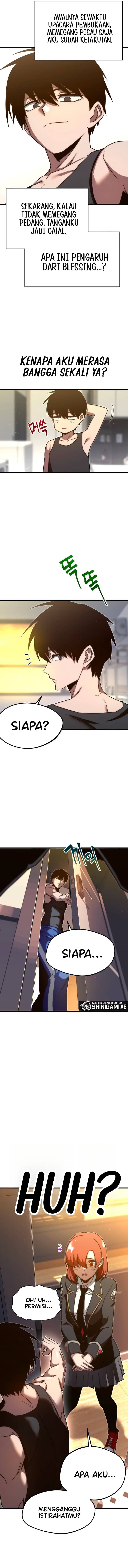Halaman 8 dari I Took over The Academy With a Single Sashimi Knife Chapter 5