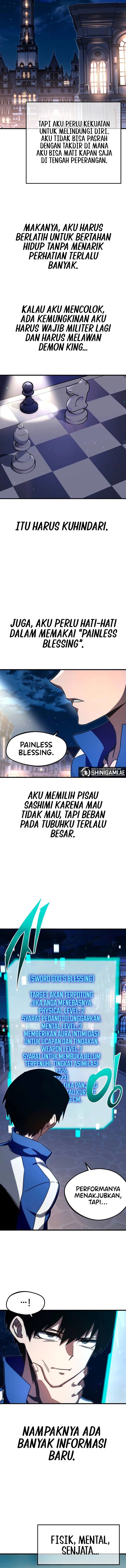 Halaman 14 dari I Took over The Academy With a Single Sashimi Knife Chapter 7