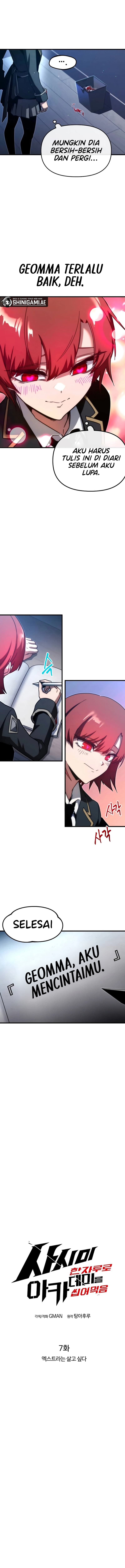 Halaman 5 dari I Took over The Academy With a Single Sashimi Knife Chapter 7
