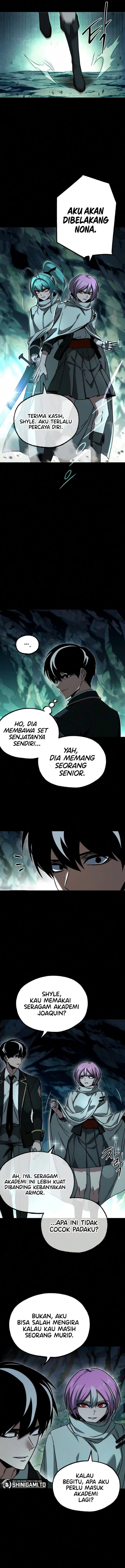 Halaman 10 dari I Took over The Academy With a Single Sashimi Knife Chapter 86