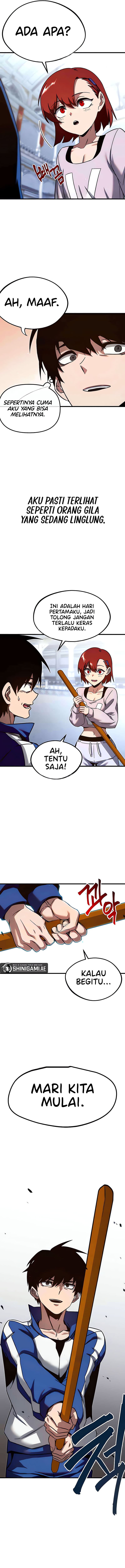 Halaman 14 dari I Took over The Academy With a Single Sashimi Knife Chapter 9