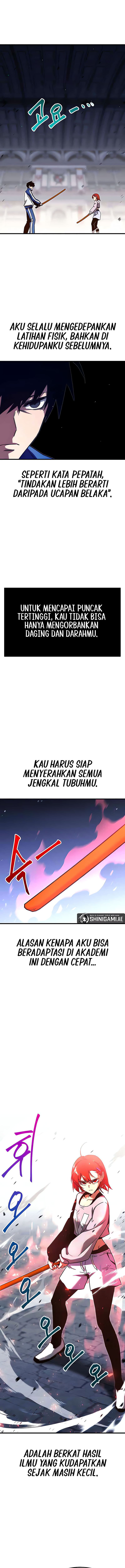 Halaman 15 dari I Took over The Academy With a Single Sashimi Knife Chapter 9