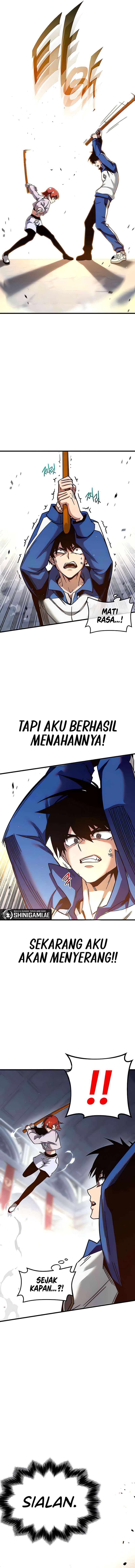 Halaman 18 dari I Took over The Academy With a Single Sashimi Knife Chapter 9