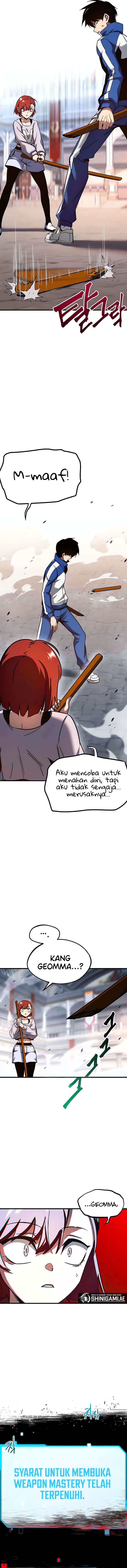 Halaman 21 dari I Took over The Academy With a Single Sashimi Knife Chapter 9