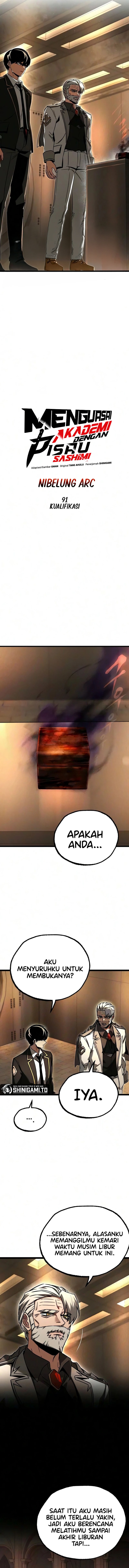 Halaman 10 dari I Took over The Academy With a Single Sashimi Knife Chapter 91