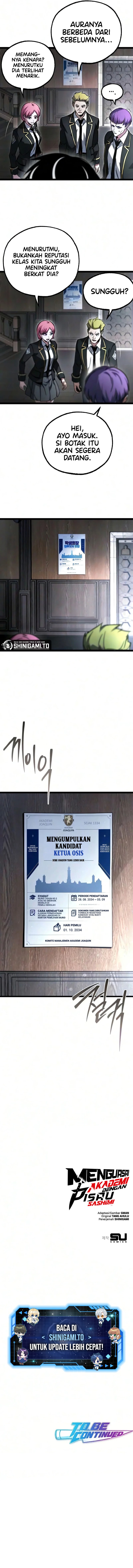 Halaman 21 dari I Took over The Academy With a Single Sashimi Knife Chapter 94