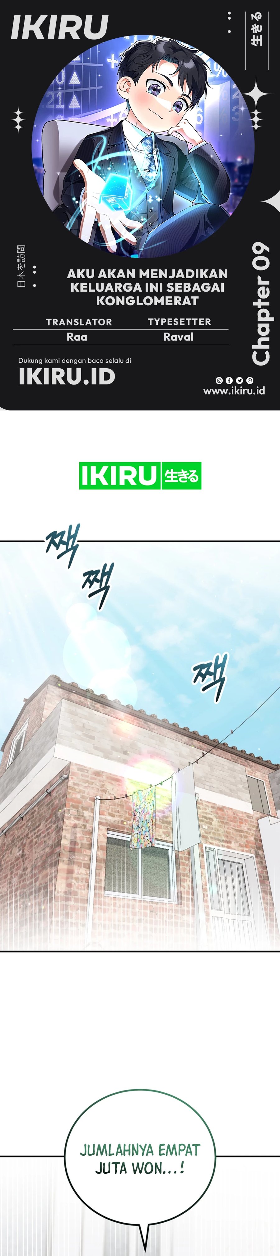 Halaman 1 dari I Will Raise This Family! Chapter 9