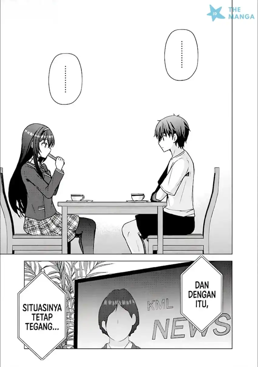 Iinazuke ga Dekita to Omottara, Sono Iinazuke ga Gakkou de Yuumei na chapter 12 halaman 10