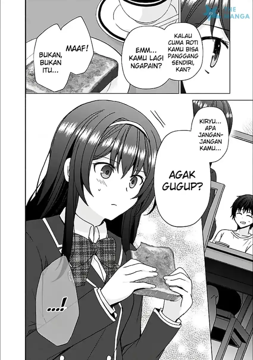 Iinazuke ga Dekita to Omottara, Sono Iinazuke ga Gakkou de Yuumei na chapter 12 halaman 11