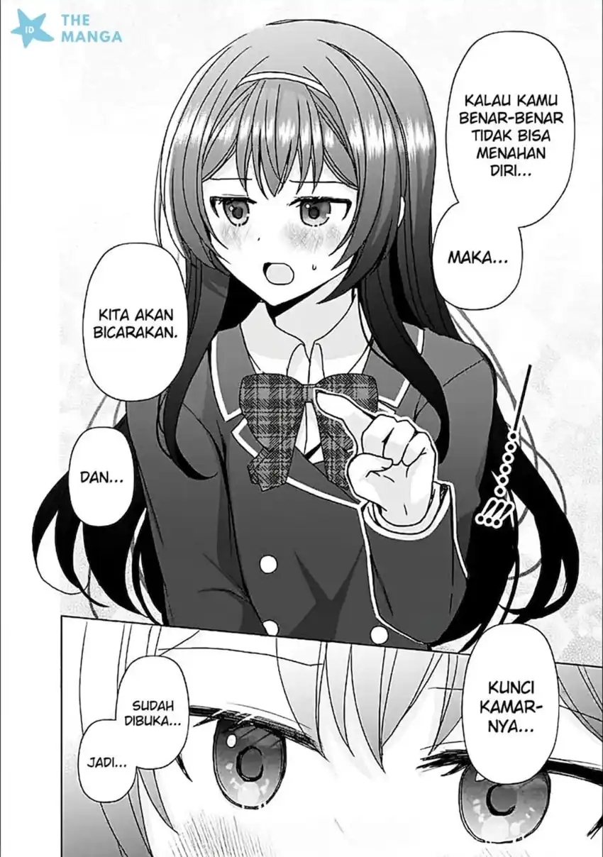 Iinazuke ga Dekita to Omottara, Sono Iinazuke ga Gakkou de Yuumei na chapter 12 halaman 17