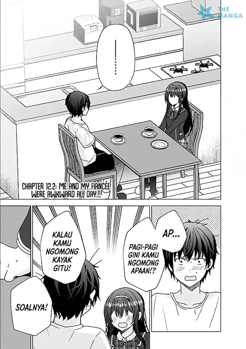 Iinazuke ga Dekita to Omottara, Sono Iinazuke ga Gakkou de Yuumei na chapter 12 halaman 18