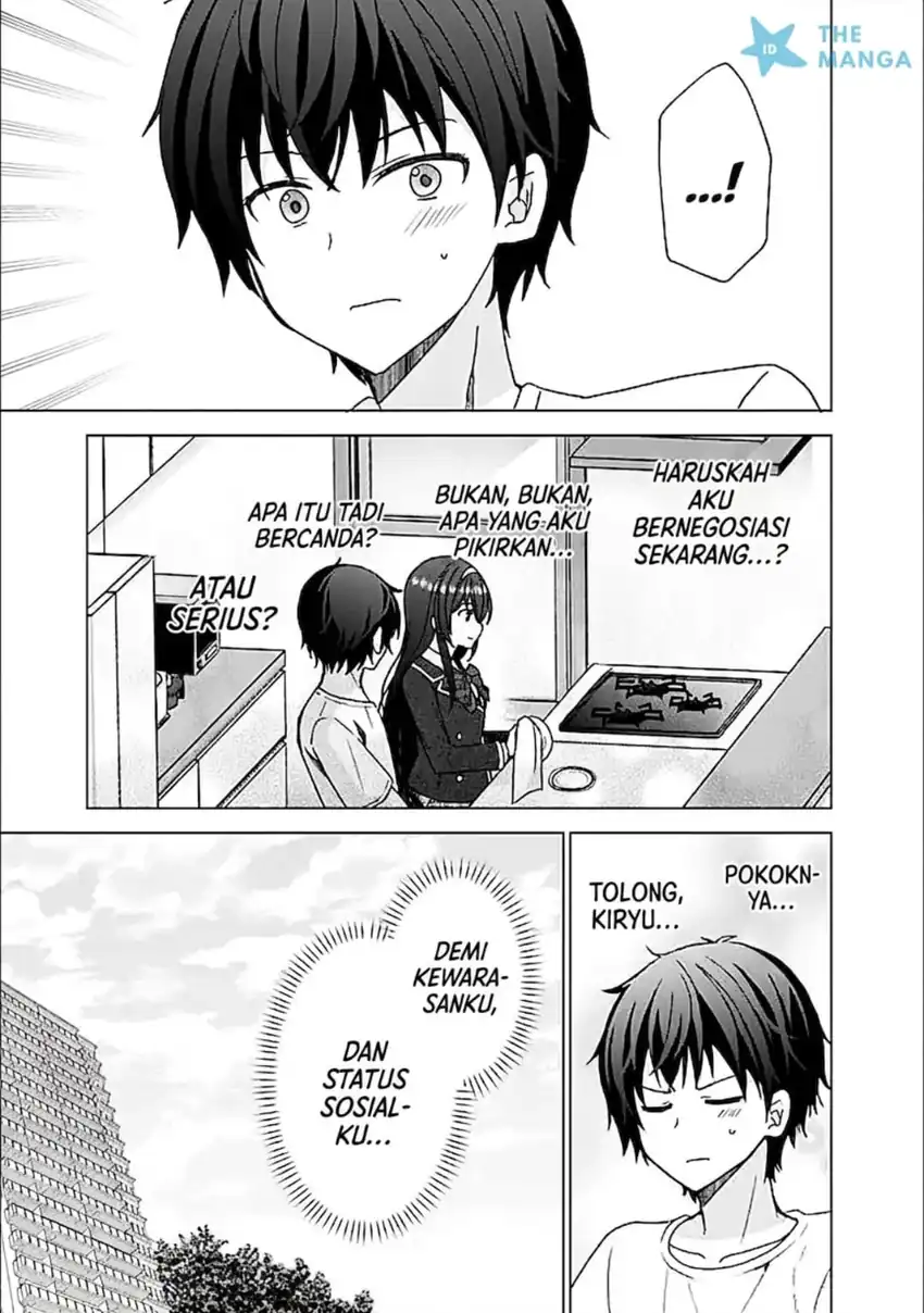 Iinazuke ga Dekita to Omottara, Sono Iinazuke ga Gakkou de Yuumei na chapter 12 halaman 24