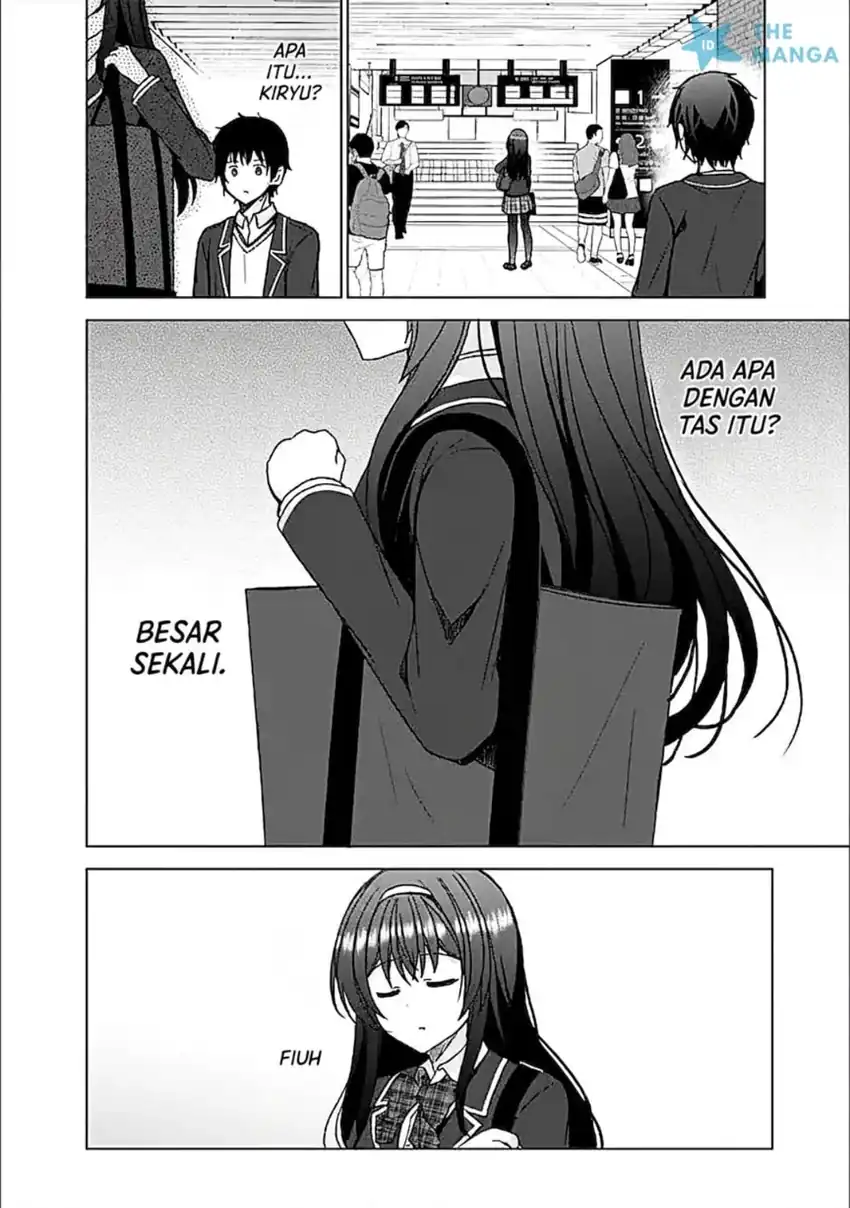 Iinazuke ga Dekita to Omottara, Sono Iinazuke ga Gakkou de Yuumei na chapter 12 halaman 27