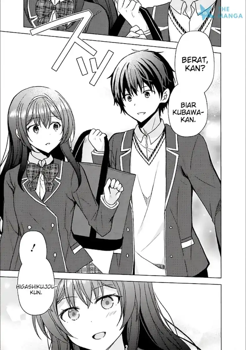 Iinazuke ga Dekita to Omottara, Sono Iinazuke ga Gakkou de Yuumei na chapter 12 halaman 28