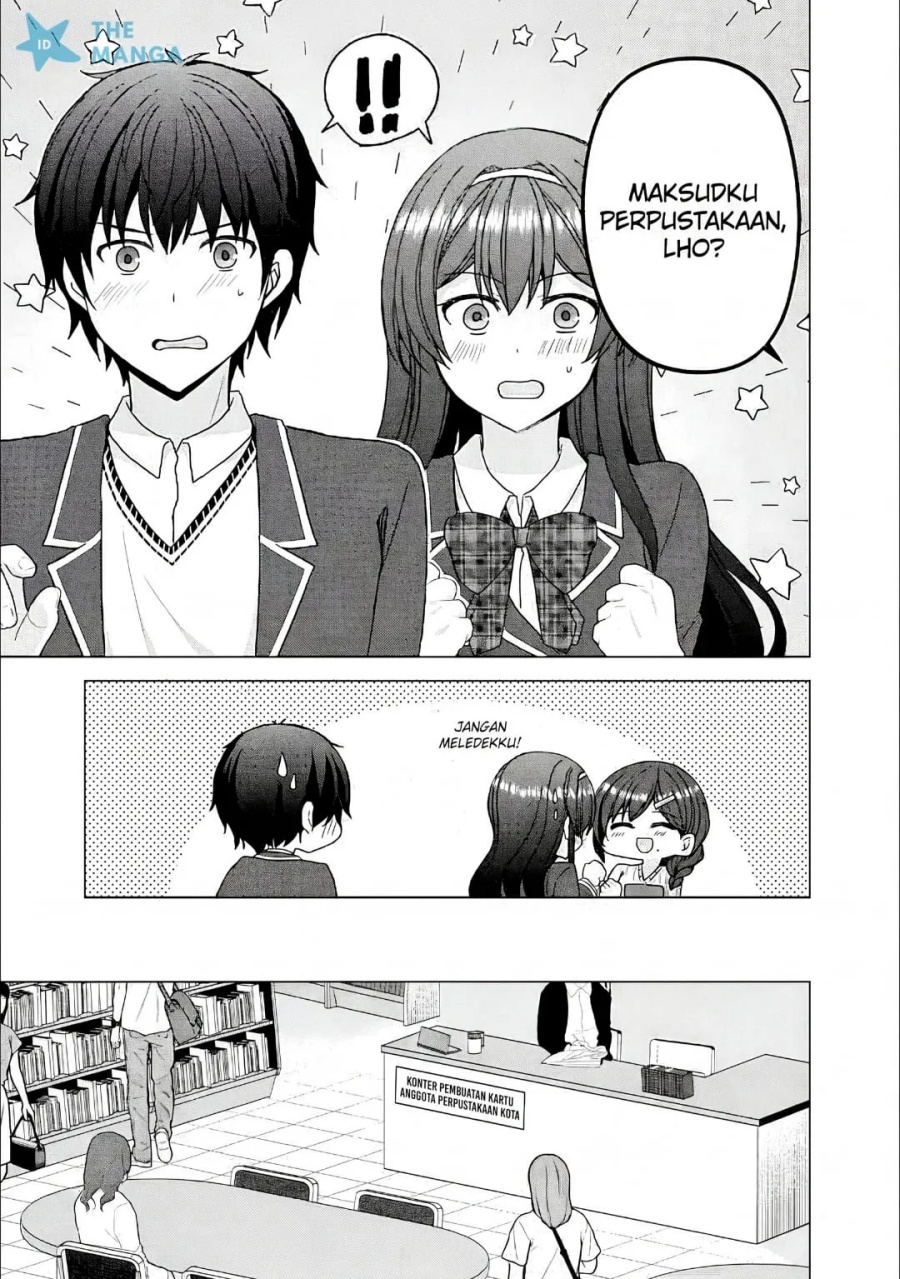 Iinazuke ga Dekita to Omottara, Sono Iinazuke ga Gakkou de Yuumei na chapter 13 halaman 12