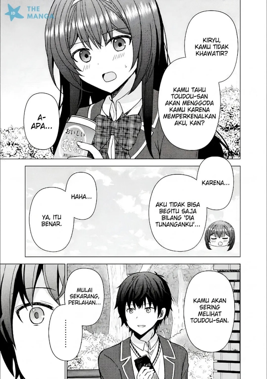 Iinazuke ga Dekita to Omottara, Sono Iinazuke ga Gakkou de Yuumei na chapter 13 halaman 24