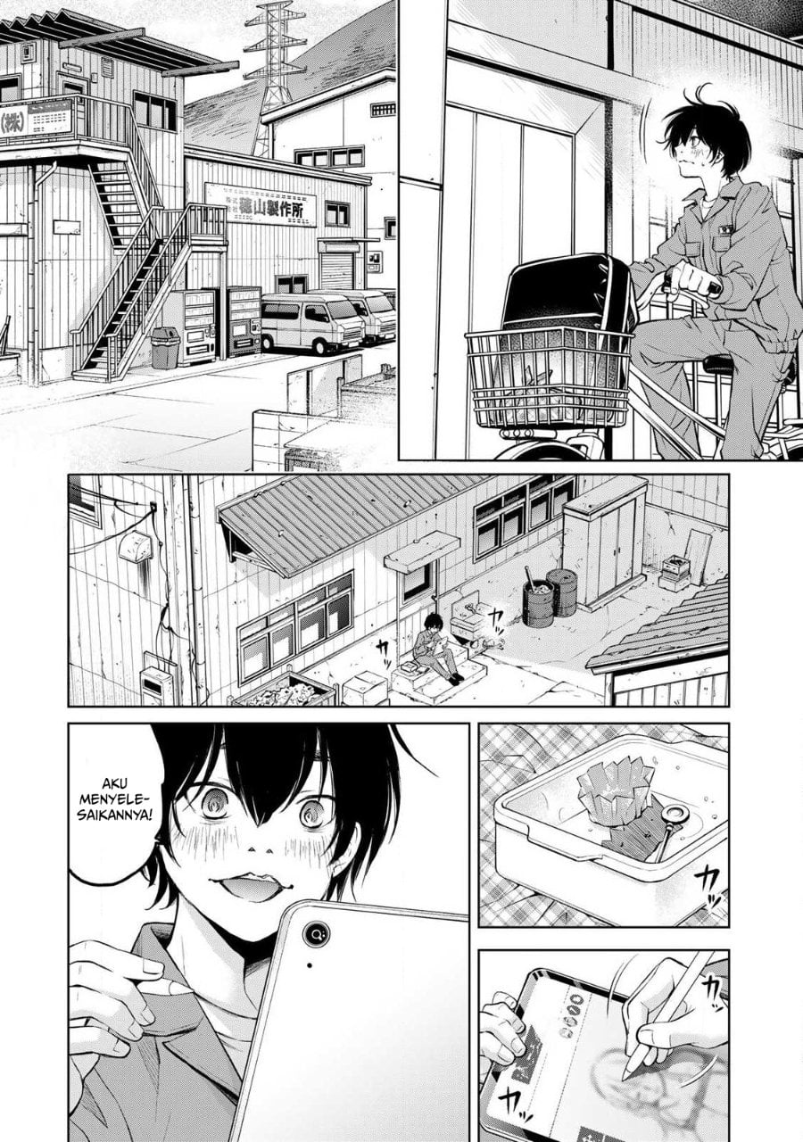 Halaman 18 dari Ijime to Kaeru to Mama to Fukushuu Chapter 1.1