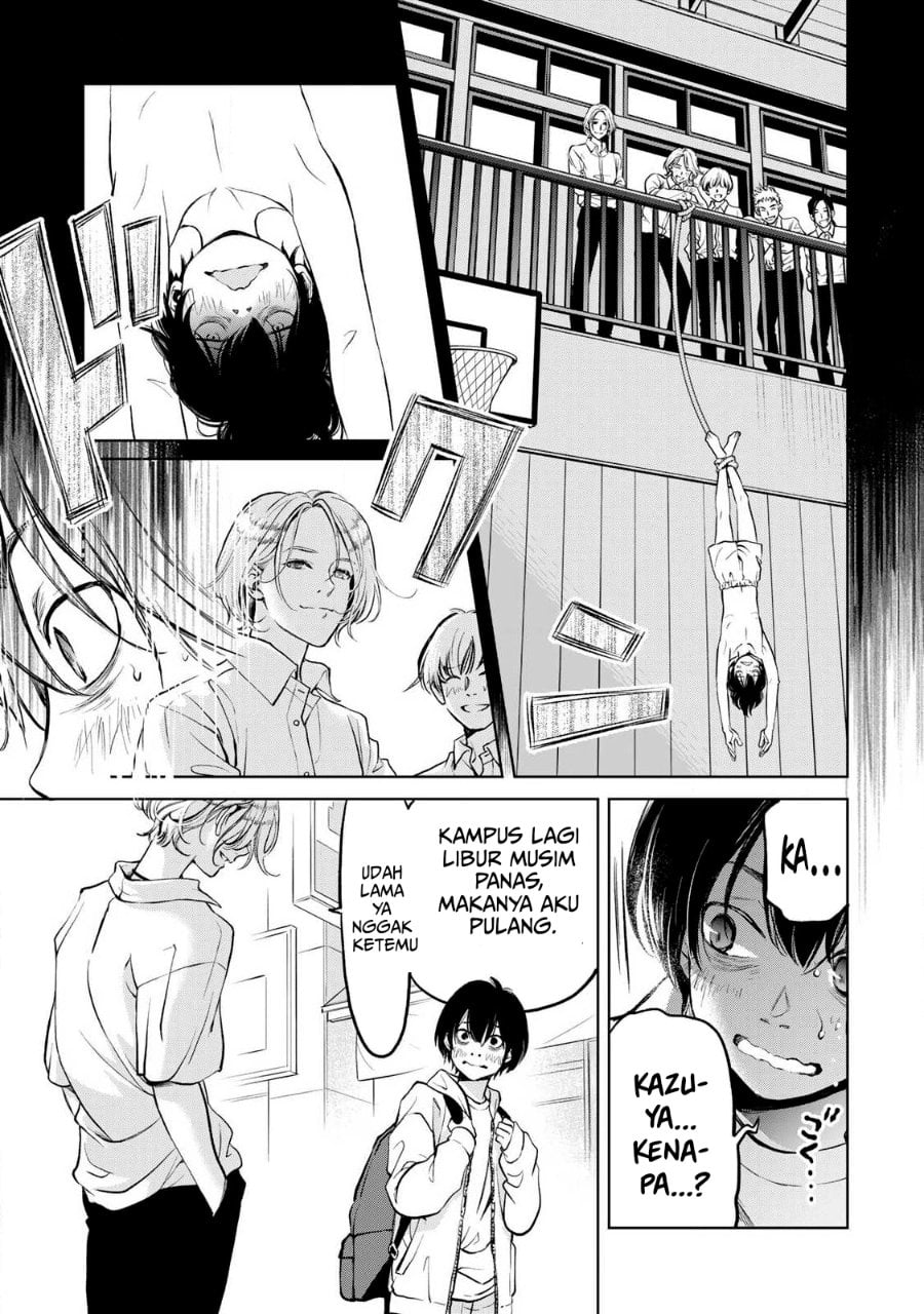 Halaman 11 dari Ijime to Kaeru to Mama to Fukushuu Chapter 1.2