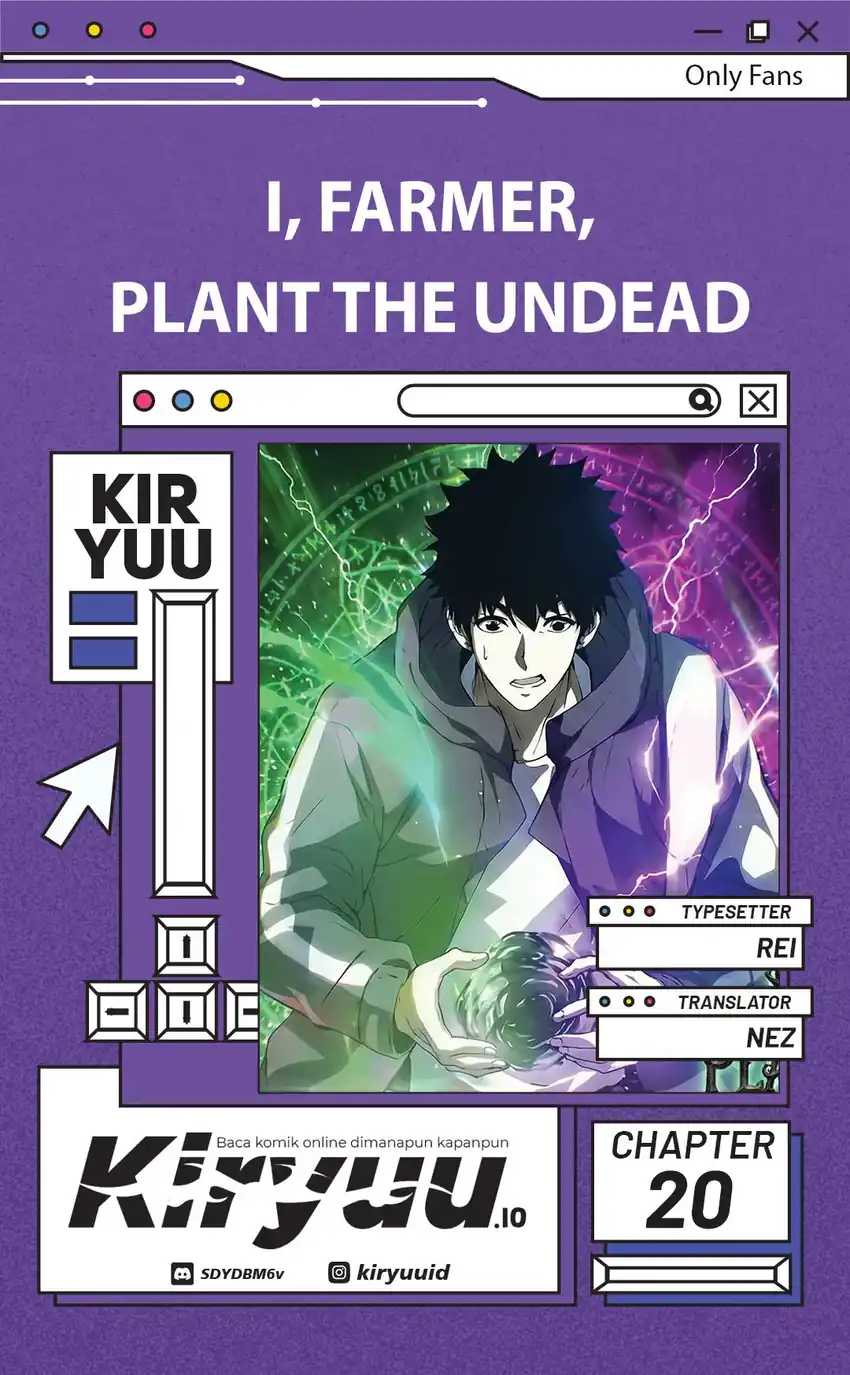 Halaman 1 dari I, Farmer, Plant the Undead Chapter 20
