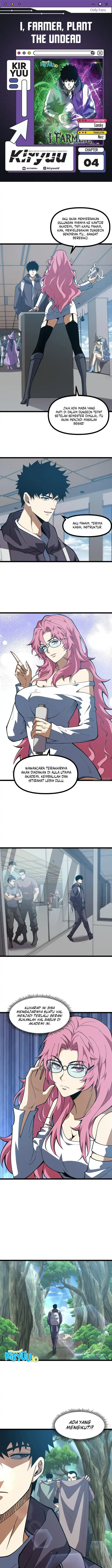 Halaman 1 dari I, Farmer, Plant the Undead Chapter 4