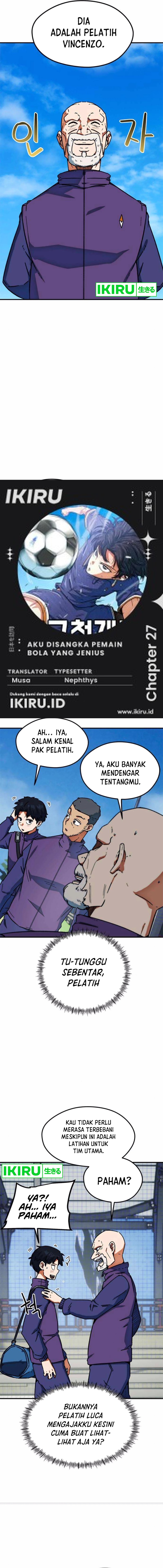 Halaman 2 dari I'm Not a Soccer Genius! Chapter 27