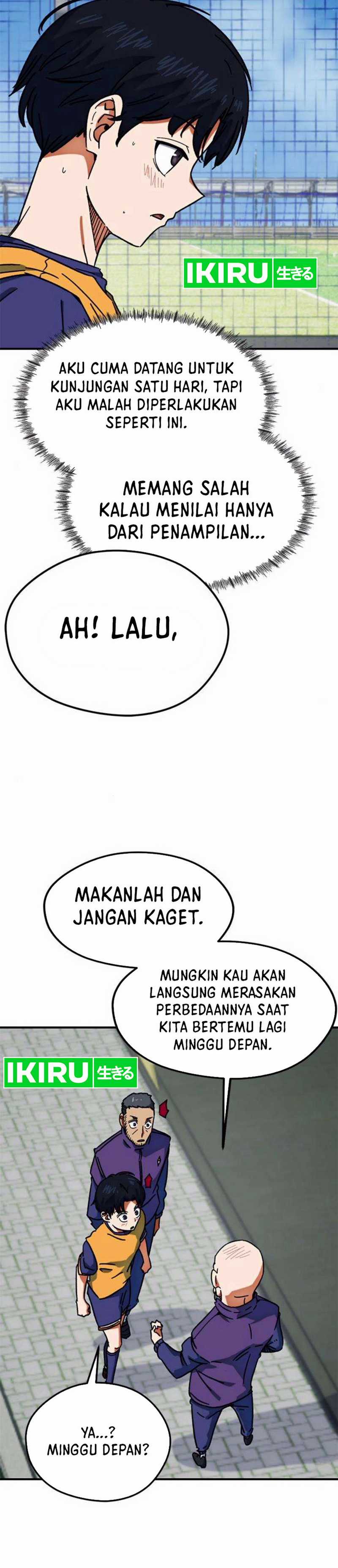 Halaman 40 dari I'm Not a Soccer Genius! Chapter 28