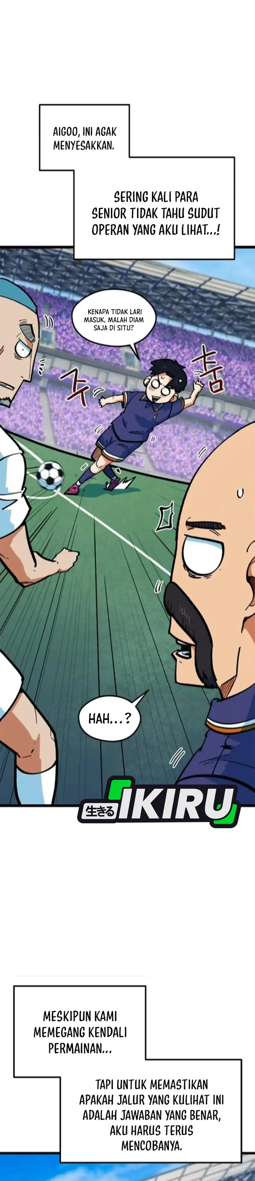 Halaman 17 dari I'm Not a Soccer Genius! Chapter 73