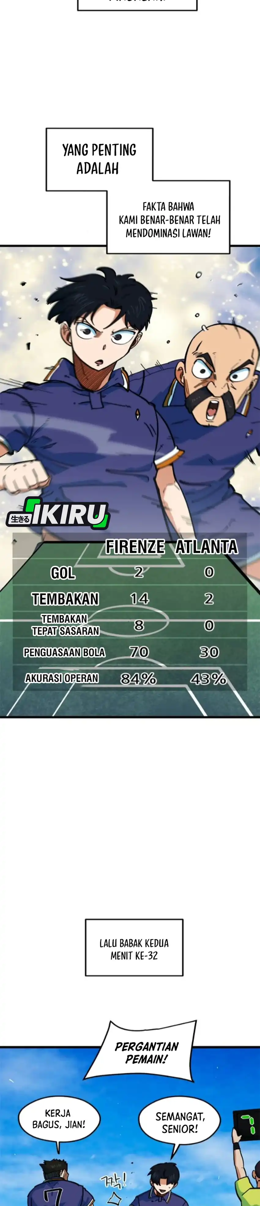 Halaman 31 dari I'm Not a Soccer Genius! Chapter 73