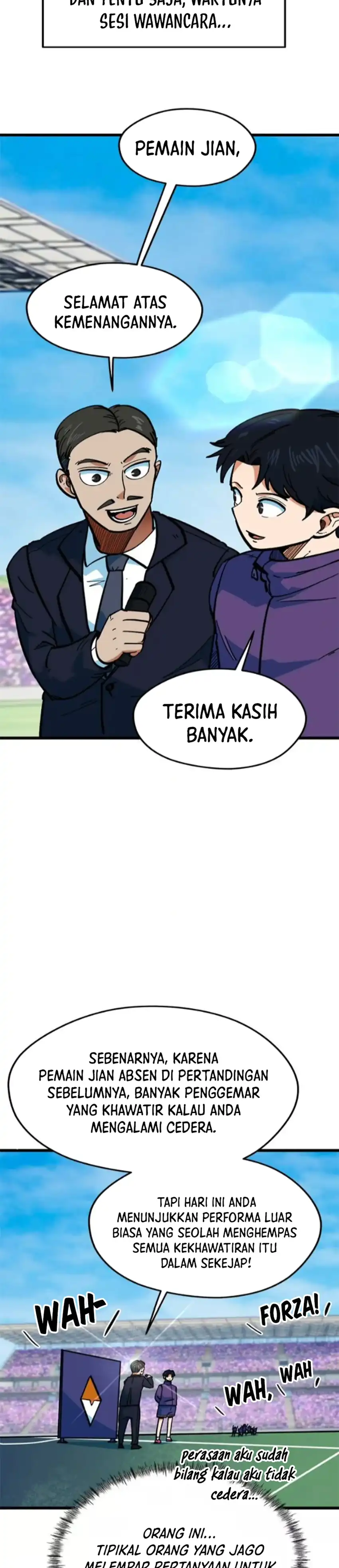 Halaman 34 dari I'm Not a Soccer Genius! Chapter 73