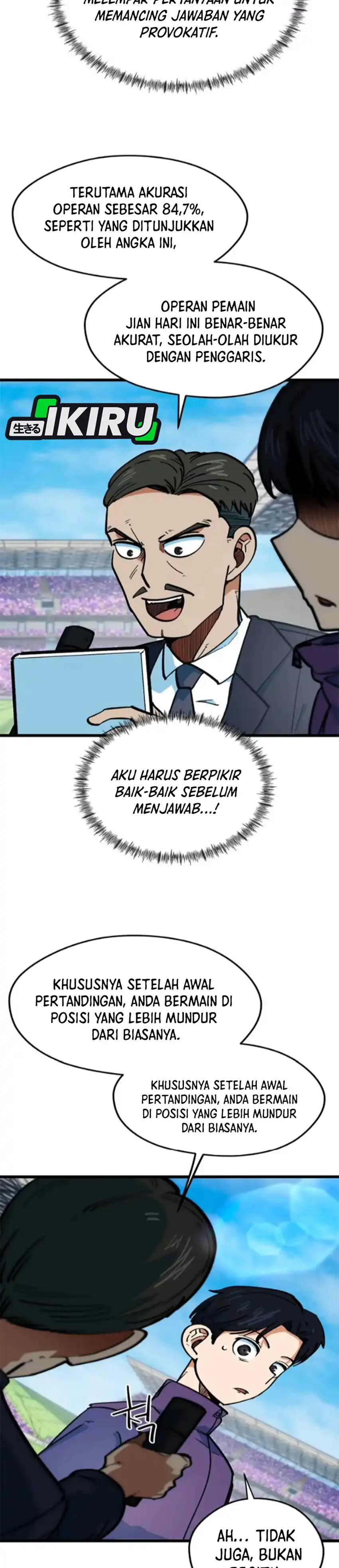 Halaman 35 dari I'm Not a Soccer Genius! Chapter 73