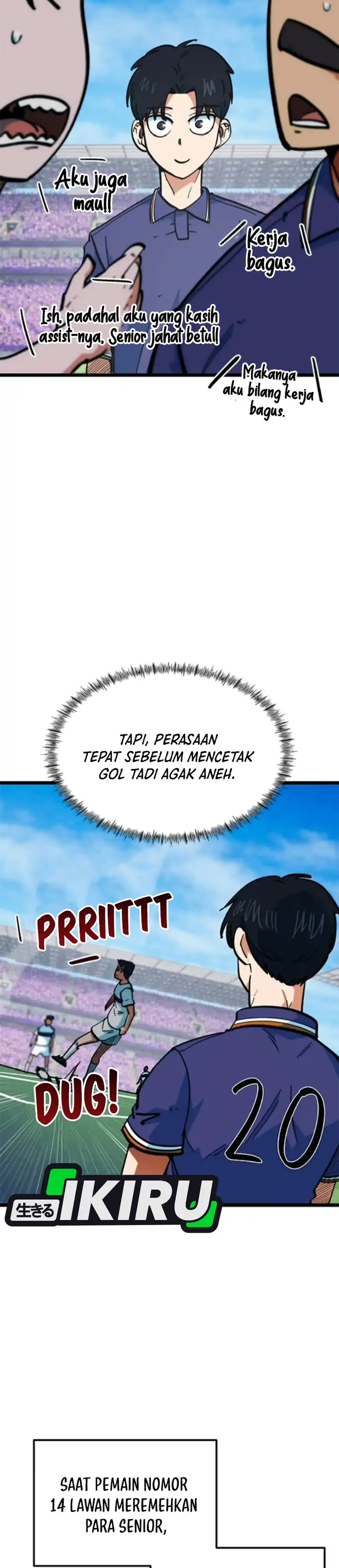 Halaman 8 dari I'm Not a Soccer Genius! Chapter 73