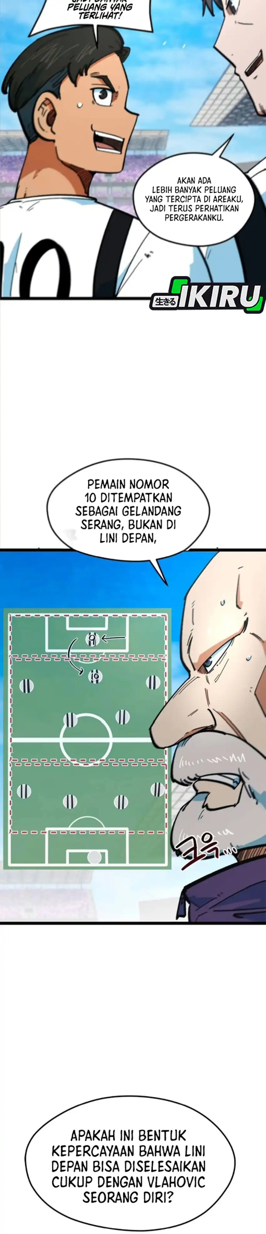 Halaman 13 dari I'm Not a Soccer Genius! Chapter 75