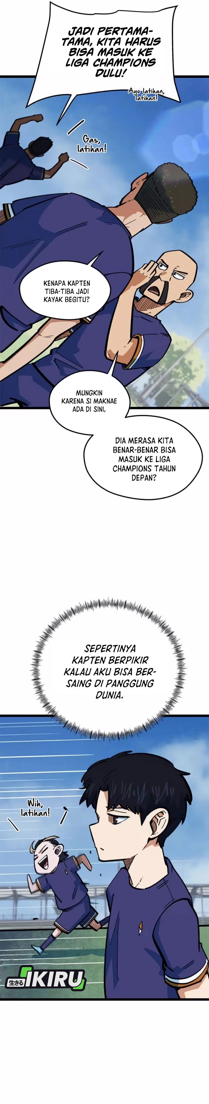 I'm Being Misunderstood as a Soccer Genius chapter 78 halaman 22