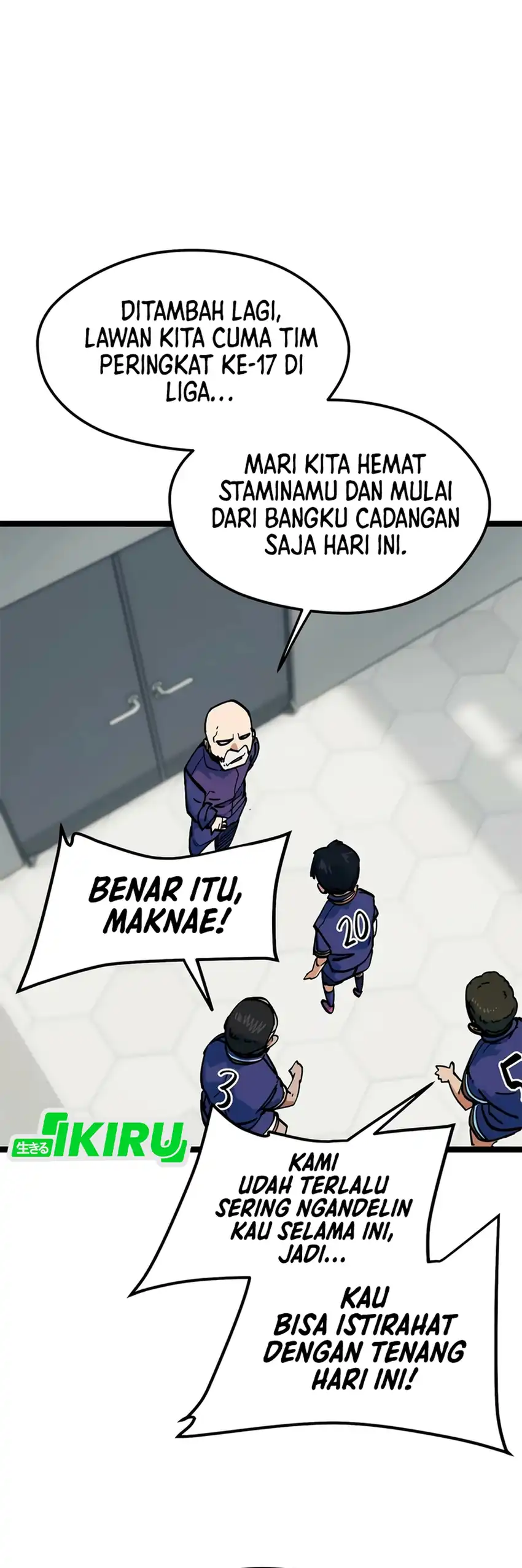 Halaman 19 dari I'm Not a Soccer Genius! Chapter 81