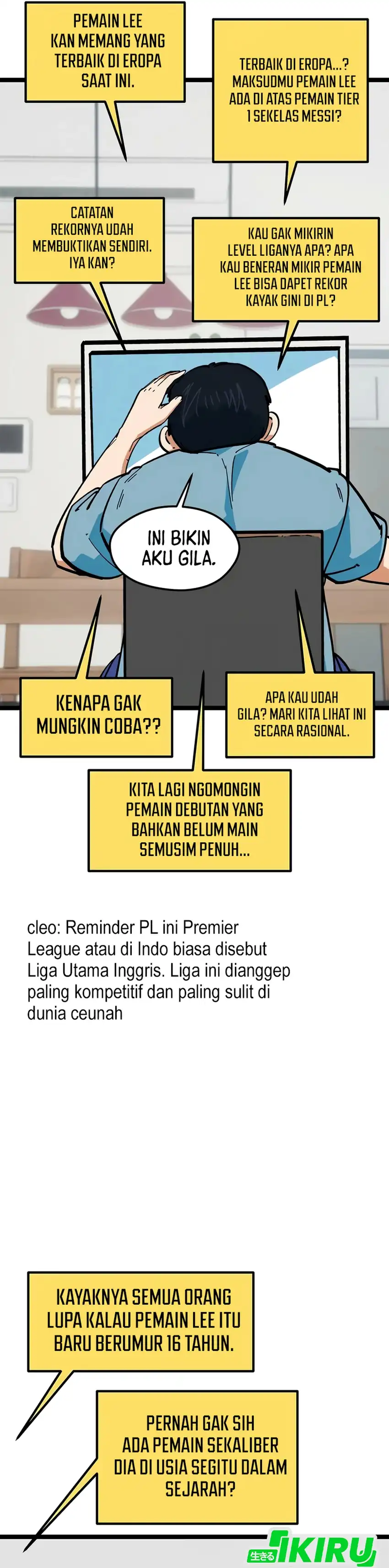 Halaman 2 dari I'm Not a Soccer Genius! Chapter 81