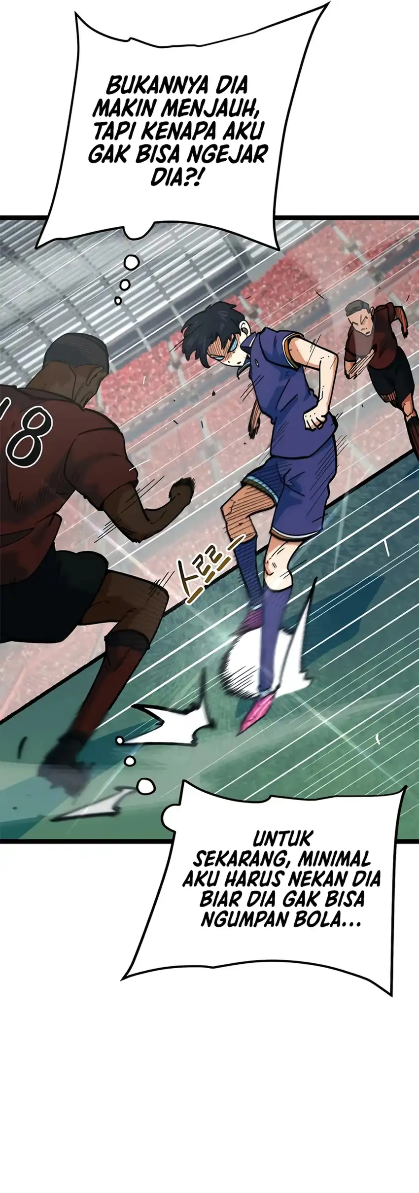 Halaman 42 dari I'm Not a Soccer Genius! Chapter 81