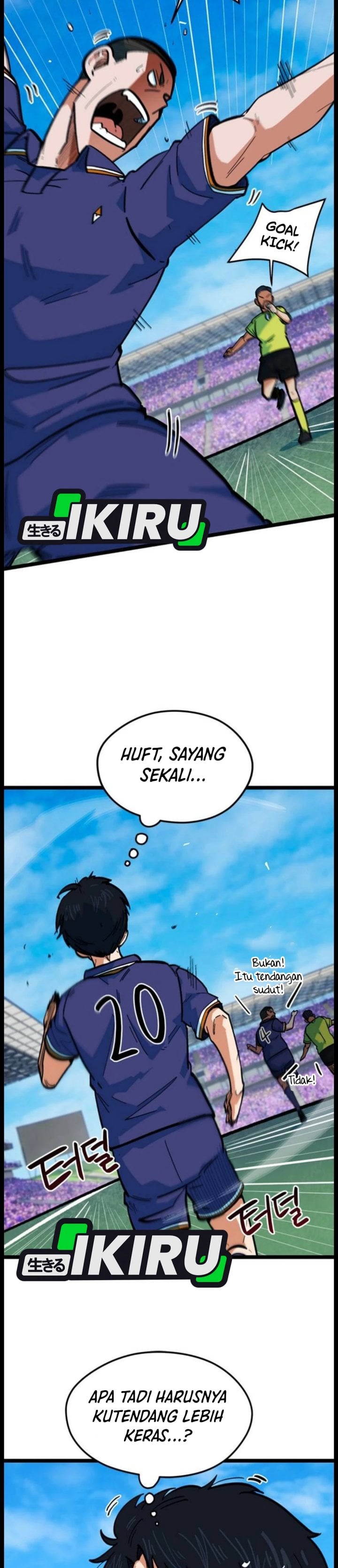 Halaman 15 dari I'm Not a Soccer Genius! Chapter 83