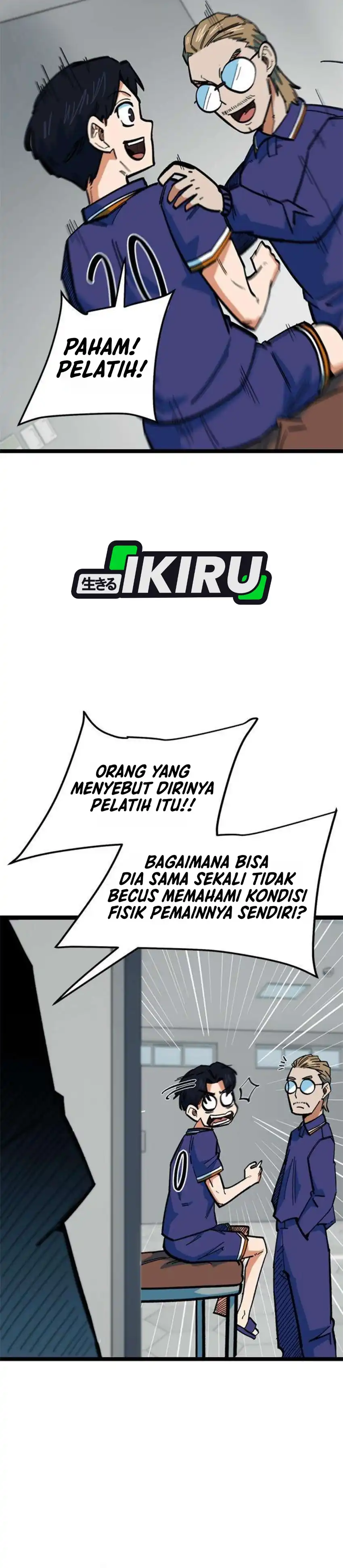 Halaman 46 dari I'm Not a Soccer Genius! Chapter 84