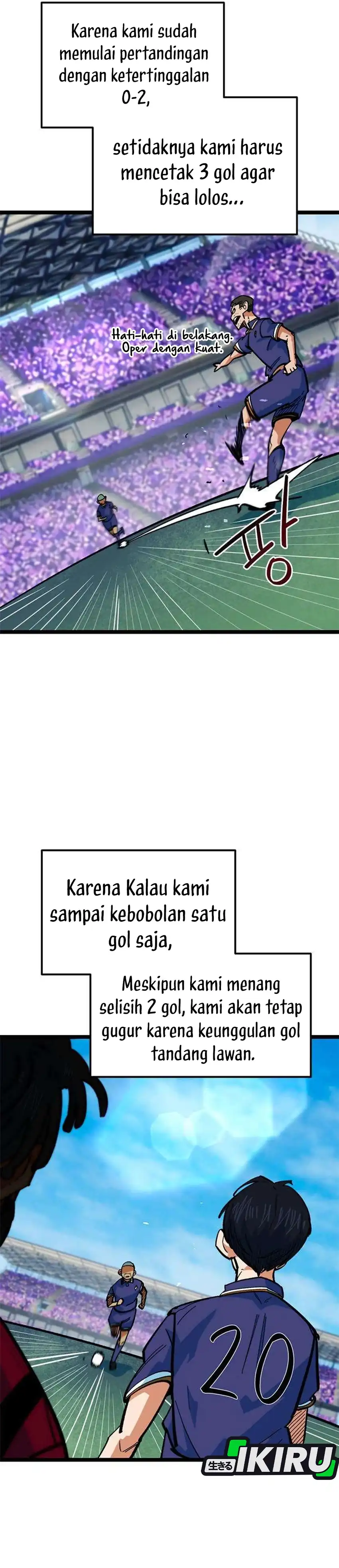 Halaman 19 dari I'm Not a Soccer Genius! Chapter 86