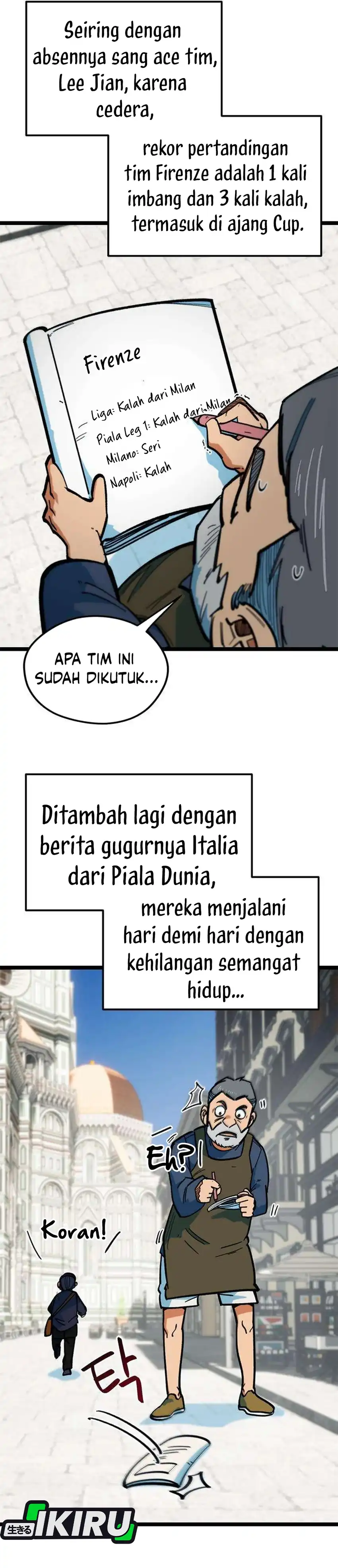 Halaman 2 dari I'm Not a Soccer Genius! Chapter 86