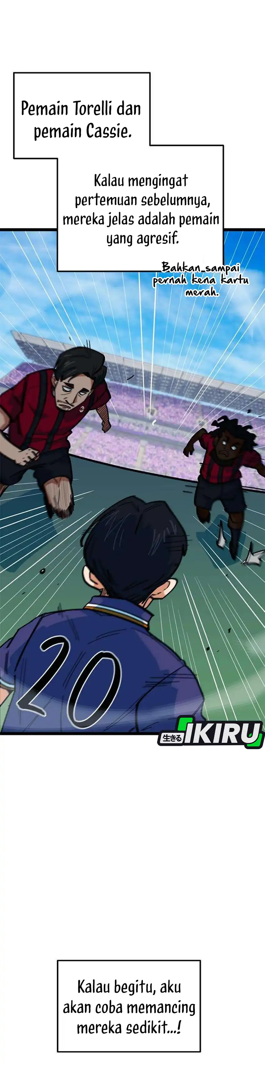 Halaman 27 dari I'm Not a Soccer Genius! Chapter 86